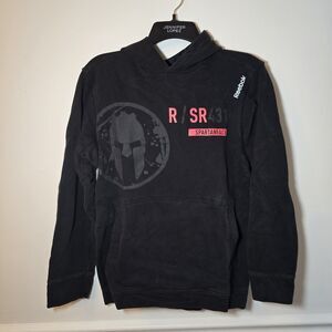 Spartan Race Super Beast Hoodie Sweatshirt | Black R/SR-431 Size Small Black